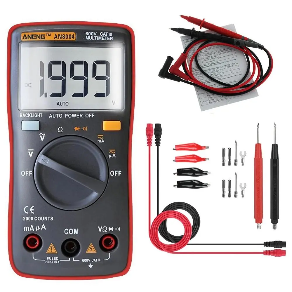 001 ANENG AN8004 Digital Multimeter