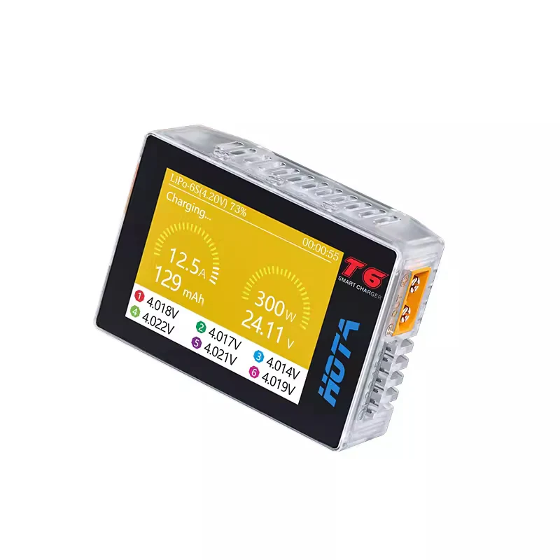 HOTA T6 DC 300W PD 90W 15A 1-6S LiPo Battery Charger | The FPV